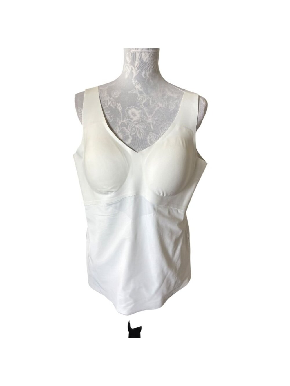 Honeylove LiftWear Tank Built-In Wireless Bra Compression Shapewear Cami 3X